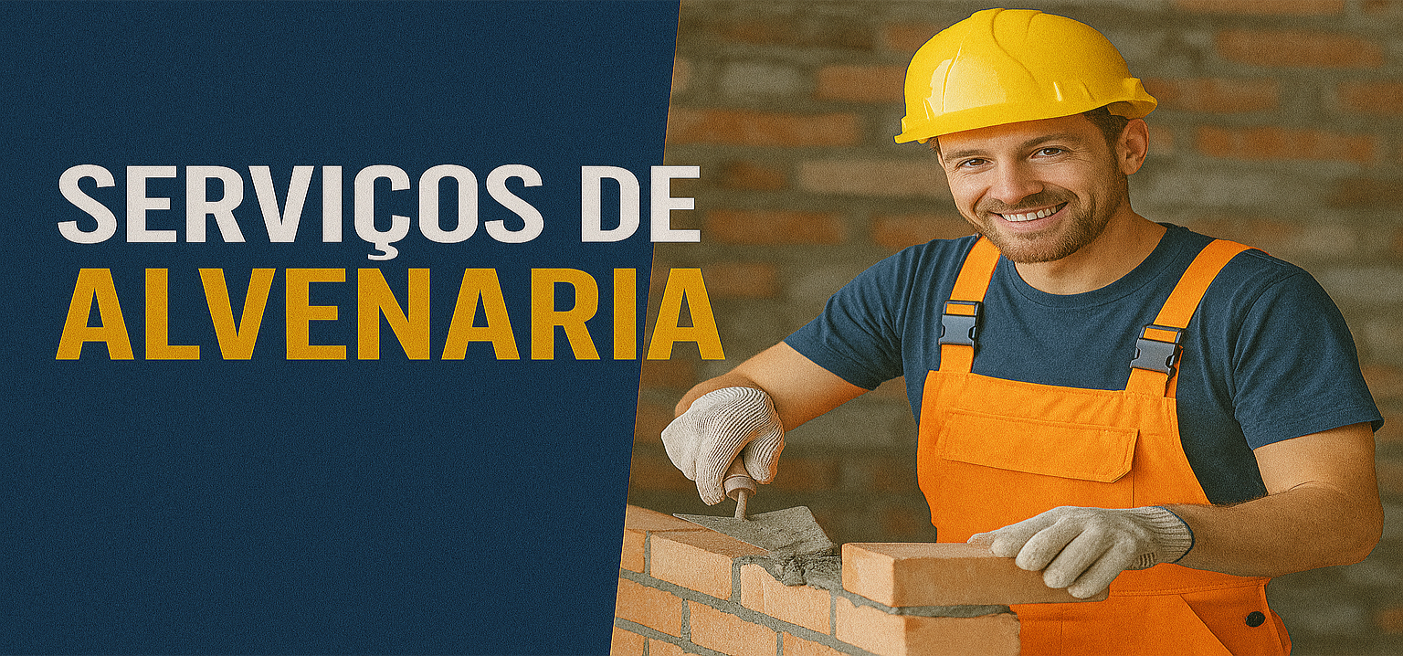 Serviços de alvernaria